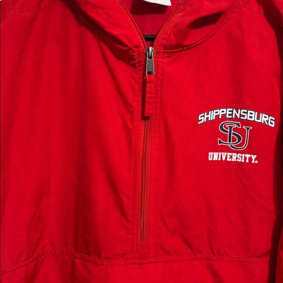 Red Shippensburg University Rainjacket - Picture 3 of 9